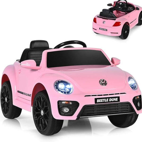 Kids pink on sale electric cars