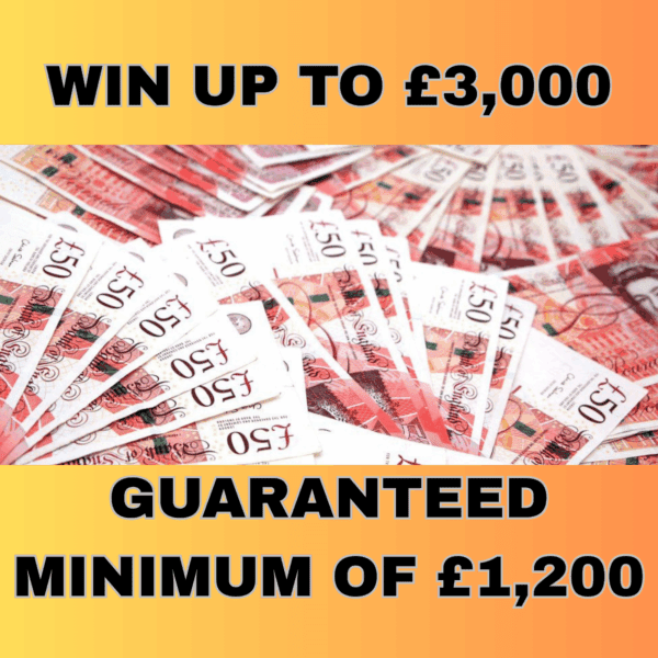 Live Draw Day Cash Win Up To £3,000