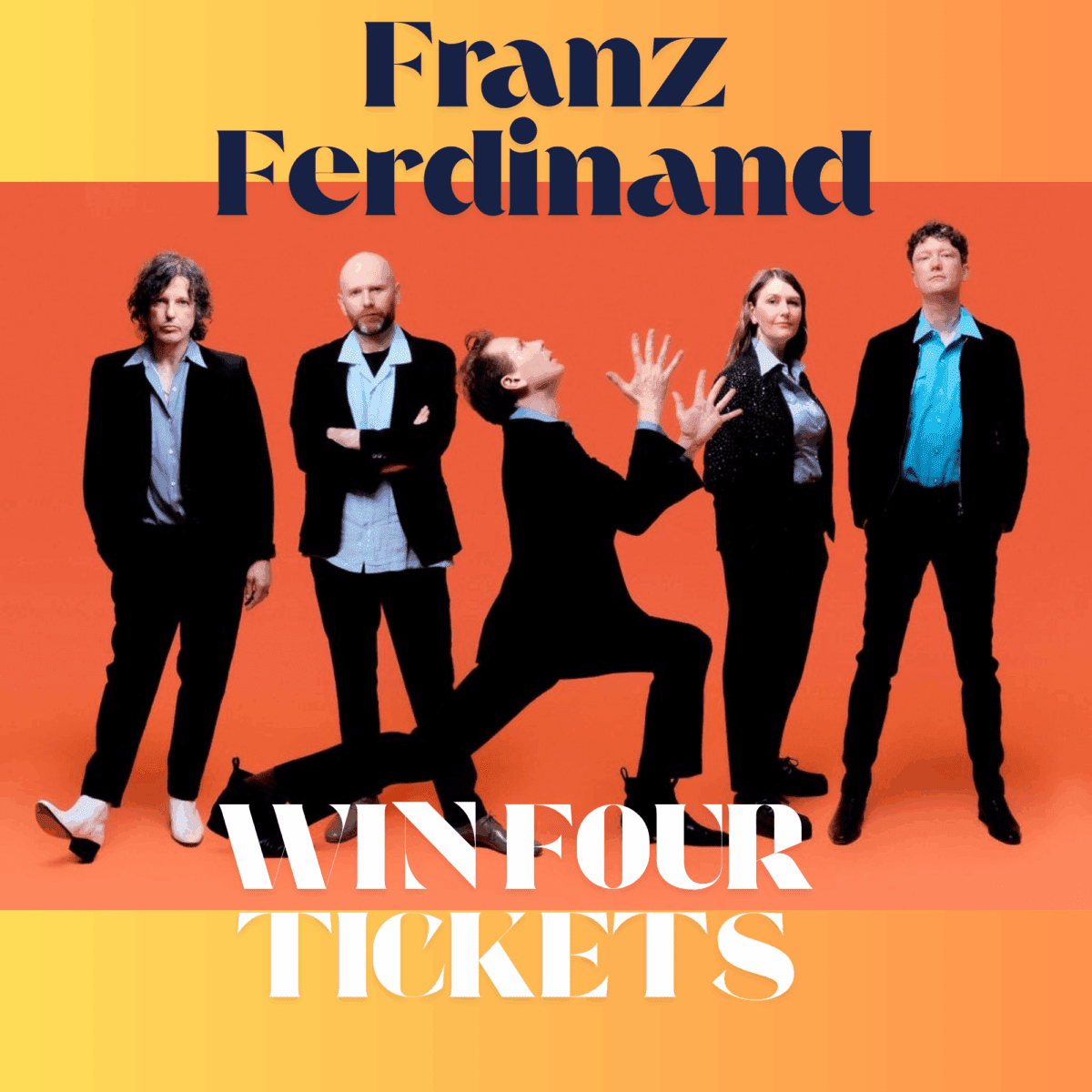 4 X Tickets To Franz Ferdinand At SWG3