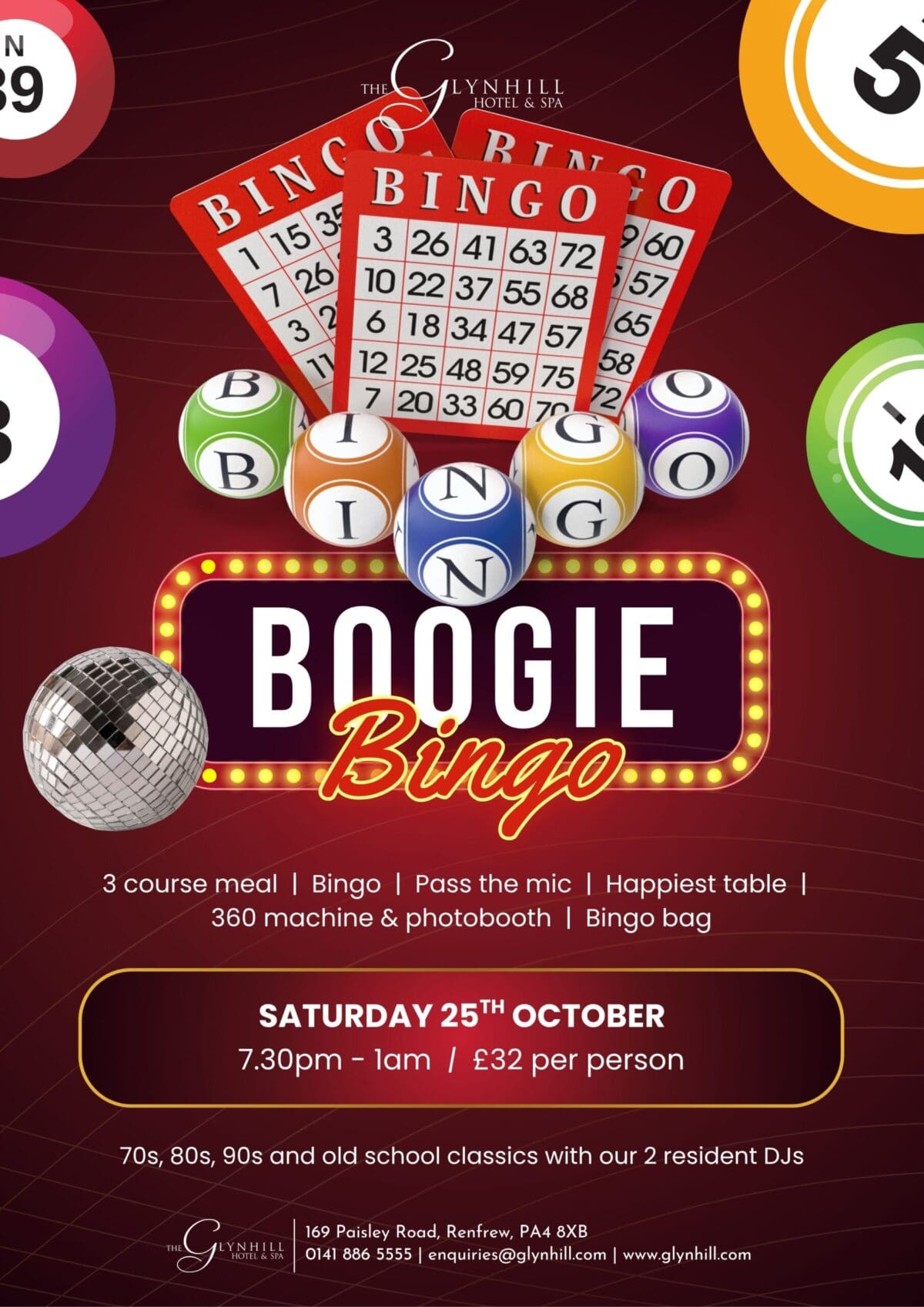 6 x Tickets To Boogy Bingo