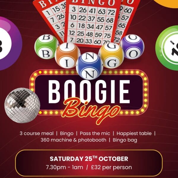 6 x Tickets To Boogy Bingo