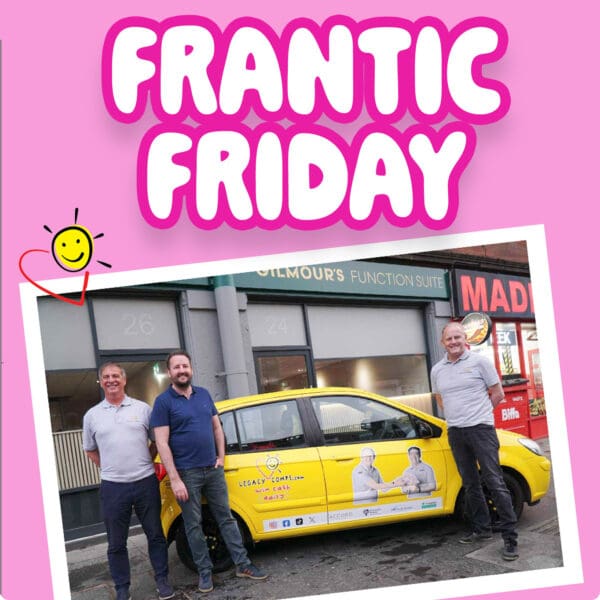 Frantic Friday Win Up To £3,000