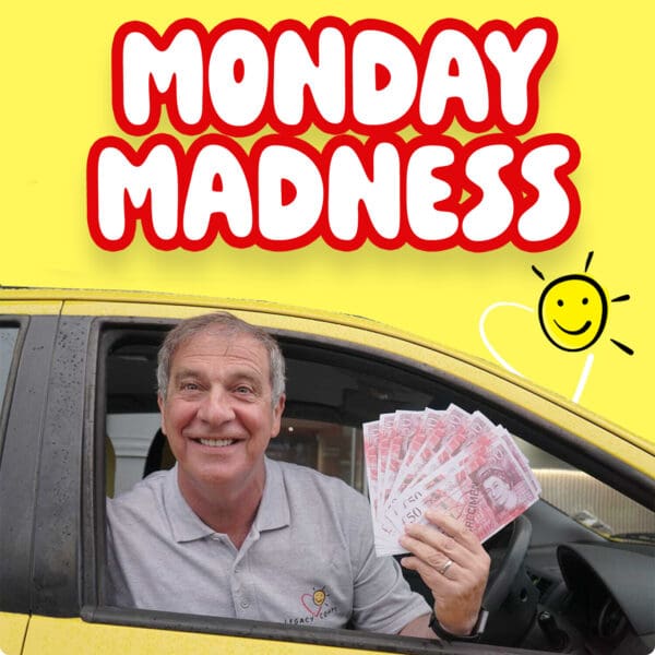 Monday Madness Win Up To £3,000